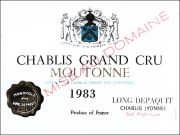 Chablis Moutonne 1983